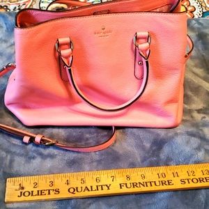 GUC coral color Kate Spade handbag